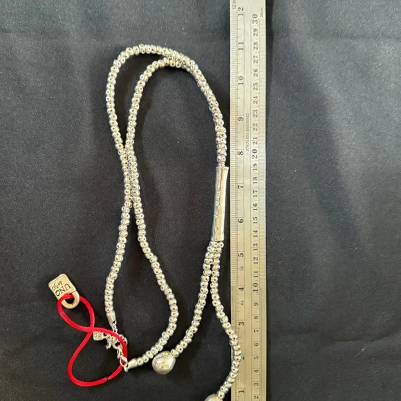UNO de 50 Collection “All Balls” Jellyfish Statement Necklace Lariat Heavy Long